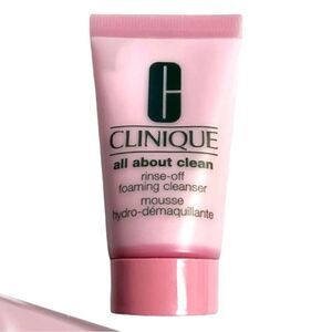Clinique All About Clean Rinse-Off Foaming Cleanser – Mini 1 oz New